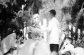 May queen being entertained by singers - Tallahassee, Florida