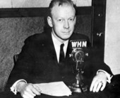 Red Barber at Ebbets field