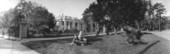 Children in front of governor's mansion - Tallahassee, Florida.