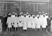Lincoln High School vocational graduating class - Tallahassee, Florida.