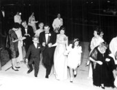 John Elmer Champion and family at Haydon Burns inaugural ball