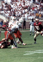 Florida State versus the University of Miami football game at Doak Campbell Stadium - Tallahassee, Florida.