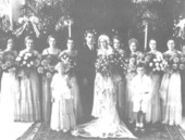 Wedding of Edward Petris, Oakland, and Kathryn Wright at First Baptist Church