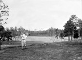 Golfer at the De Land Country Club - De Land, Florida