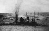 Practice at the beach of Camp Gordon Johnston.