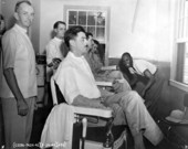 Post exchange barber shop at Dale Mabry Field - Tallahassee, Florida.