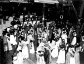 Dance hall dance at Camp Gordon Johnston