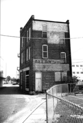 Rear view of the Hayden Estate Building - Tampa, Florida.