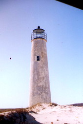 Cape Saint George lighthouse - Saint George Island, Florida.