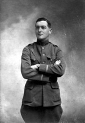 Lieutenant John Kent Johnston in his army uniform