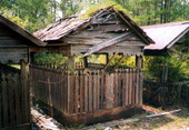Christian Creek Indian grave houses - Okaloosa County, Florida