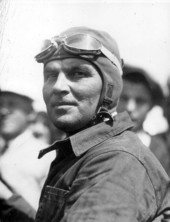 Lee Bible just before his crash - Daytona Beach, Florida