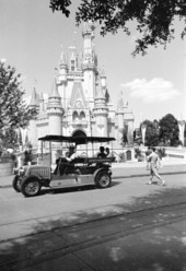 Cinderella's castle at Disney World - Orlando, Florida.