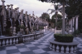 Statues and fountains at Kapok Tree restaurant - Clearwater, Florida
