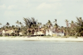 View of beachfront homes - Naples, Florida.