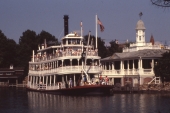 Paddle-wheel steamboat - Walt Disney World, Florida.