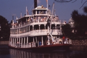 Paddle-wheel steamboat - Walt Disney World, Florida.