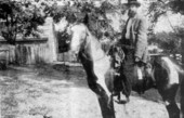 James Cabell Haynes on horse