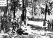 Florida State Guardsmen at Natural Bridge - Leon County, Florida