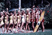 Water ski experts who appear in Cypress Gardens show - Winter Haven, Florida
