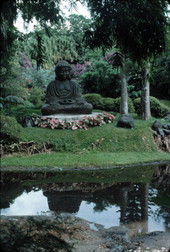 Buddha statue in Cypress Gardens - Winter Haven, Florida