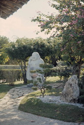 Japanese gardens on Watson Island - Miami, Florida