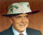 Governor Lawton Chiles shows his support for Florida's college teams - Tallahassee, Florida