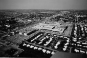 Aerial view of the Richards mall at 1299 NW 40th Avenue - Lauderhill, Florida