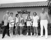 Group portrait with young tennis players at The Lakes of Welleby - Sunrise, Florida