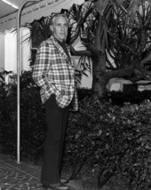 Portrait of actor Jason Robards at the Lago Mar - Fort Lauderdale, Florida.