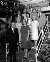 Ambassador to Cambodia Emory C. Swank family portrait - Fort Lauderdale, Florida.