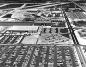 Aerial view showing North Campus of the Miami-Dade Junior College - Miami, Florida.