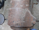 Close up of an 1905 artillery piece - Key West, Florida .