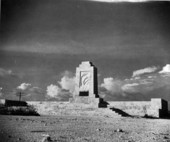 Upper Matecumbe monument soon after its dedication..
