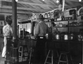 Unidentified men in country store - Salt Springs, Florida
