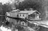 Postcard of unidentified buildings.