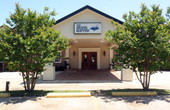 Front entrance of the Silver Slipper restaurant in Tallahassee, Florida.