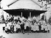 Group portrait at the Griner Farm School in Ocala, Florida.