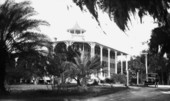 View showing the Plaza Hotel in Rockledge, Florida.