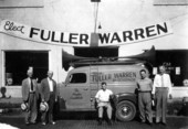 Group portrait of Fuller Warren gubernatorial campaign staff members.