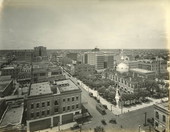 Section of the business district in Tampa.