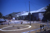 View showing arena used by the Ringling Brothers and Barnum and Bailey circus in Sarasota, Florida.