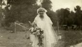 Portrait of an African American bride in Hibernia.