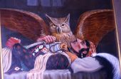 Painting of Chief Osceola at the Oldest House in Saint Augustine.