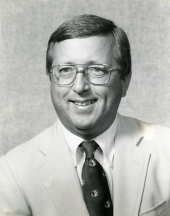 Portrait of FSU sports broadcaster Gene Deckerhoff.