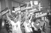 Political campaigning for Bill Clinton