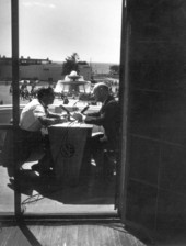 Florida Governor Farris Bryant being interviewed