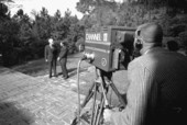 Governor Bryant with Wayne Farris of Florida State University television
