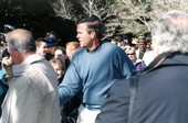 Governor Jeb Bush before inaugural parade.