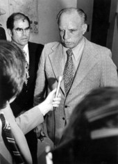 Floyd T. Christian, Commissioner of Education leaving jail